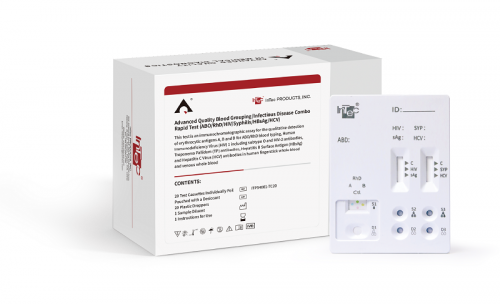  Advanced Quality Blood Grouping/Infectious Disease Combo Rapid Test avec ce
