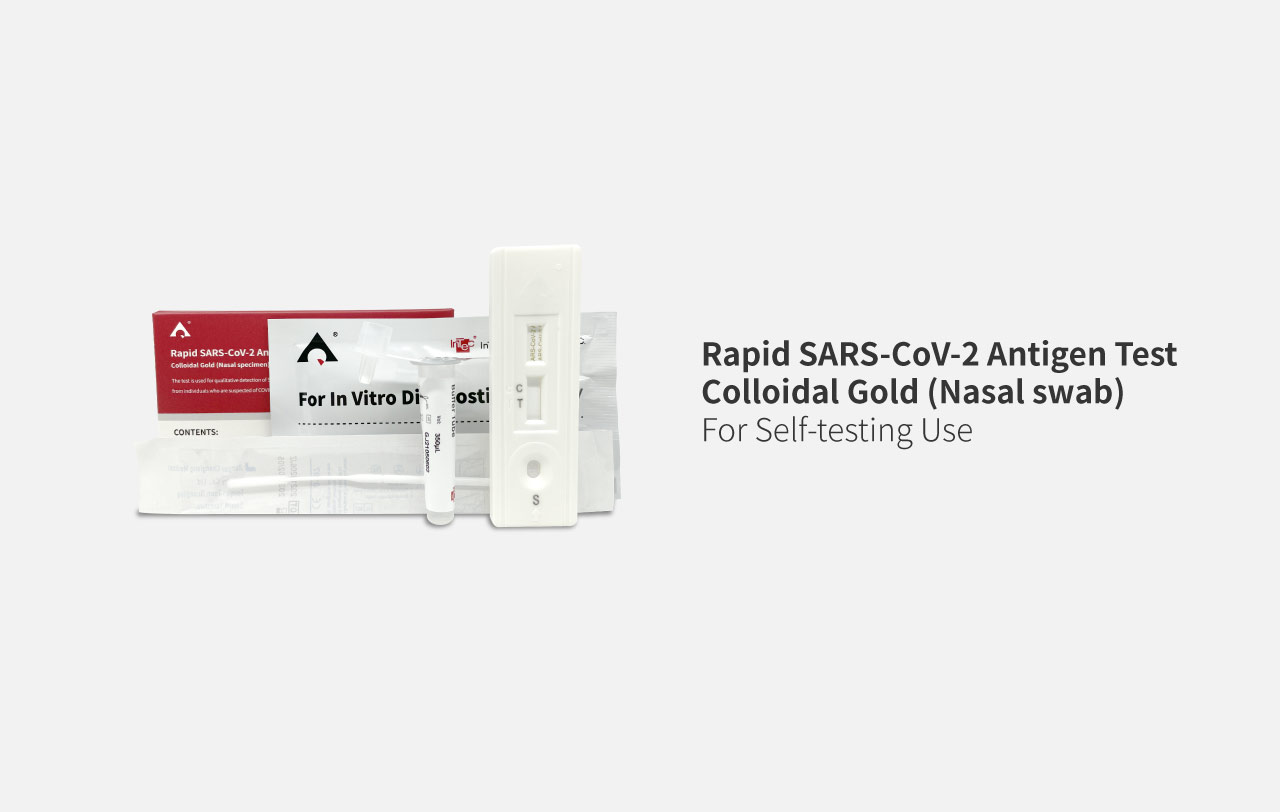 Instructions pour le test d'antigène InTec Rapid SARS-CoV-2 (autotest)
