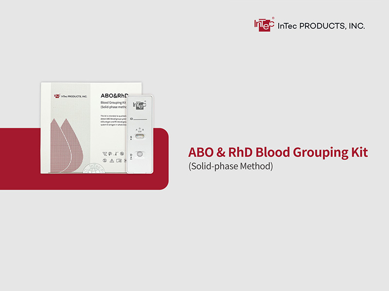 Vidéo opérationnelle du kit de groupage sanguin InTec ABO & RhD
