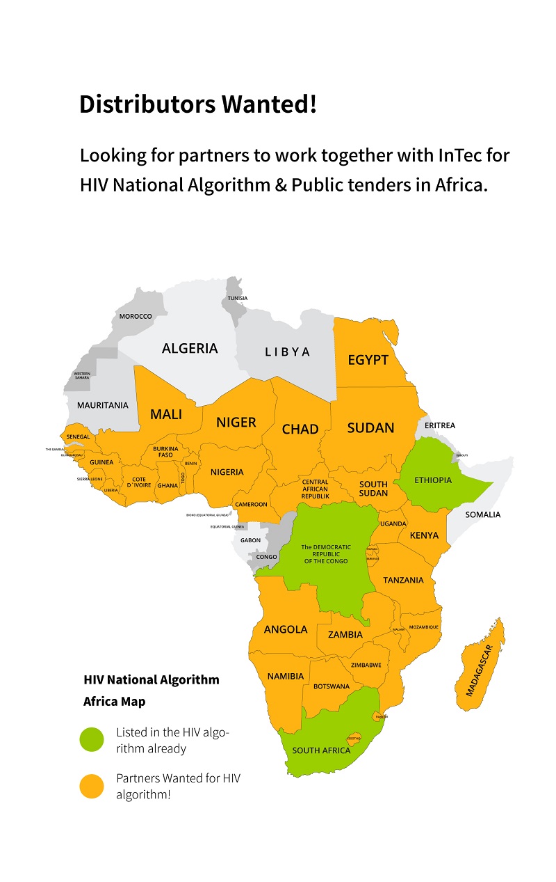 InTec a remporté un appel d'offres du gouvernement portant sur 24 millions de tests de dépistage du VIH en Éthiopie
