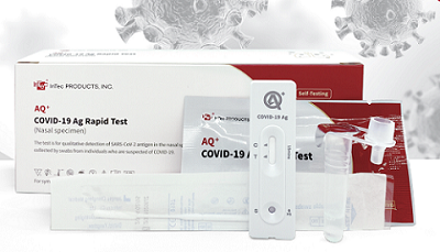 Le test rapide InTec Ultra High Sensitive AQ+ COVID-19 Ag reçoit le marquage CE pour l'auto-test
