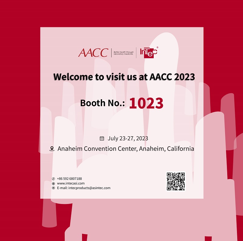Bienvenue pour visiter InTec à l'AACC 2023 ! Numéro de stand : 1023